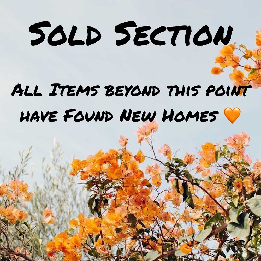 SOLD - SOLD - SOLD